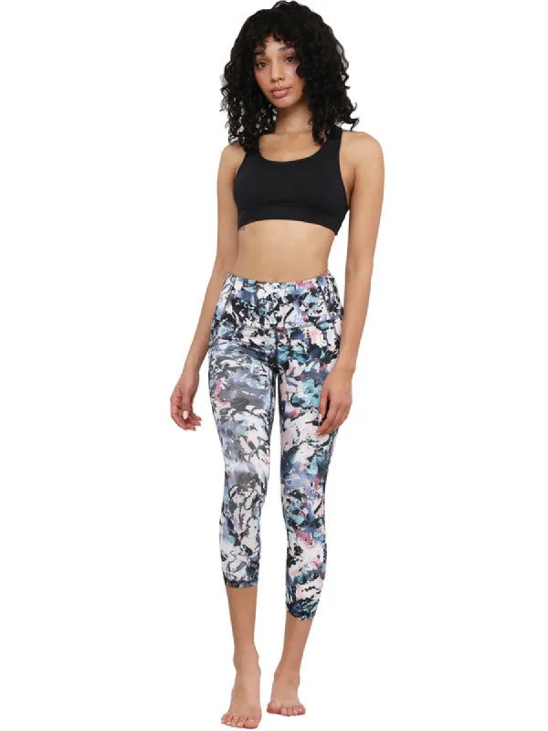 Women's Floral Print Leggings with Inner Pocket/Side Pocket sold by Daily Haute