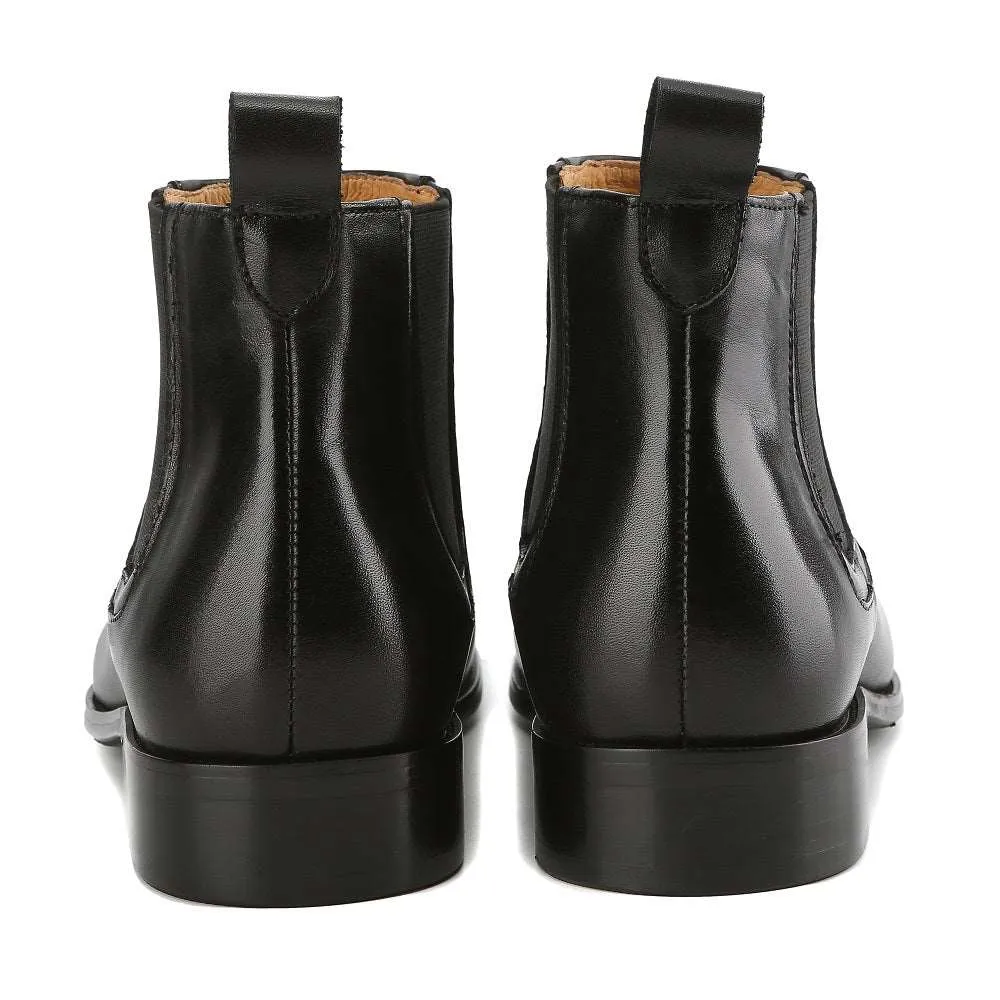 Men's Handcrafted Genuine Leather Pull-On Chelsea Dress Boots sold by Daily Haute product image thumbnail 3