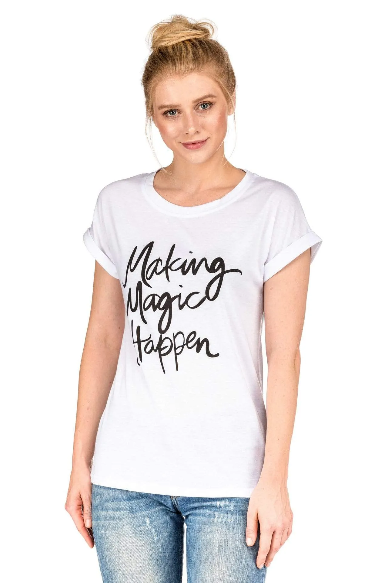 Haute Edition Making Magic Happen Tee sold by Daily Haute product image thumbnail 3