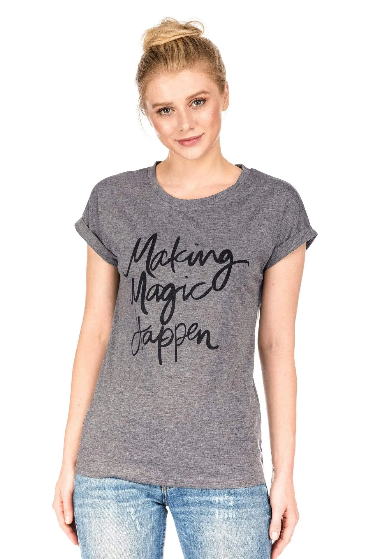 Haute Edition Making Magic Happen Tee sold by Daily Haute product image thumbnail 4