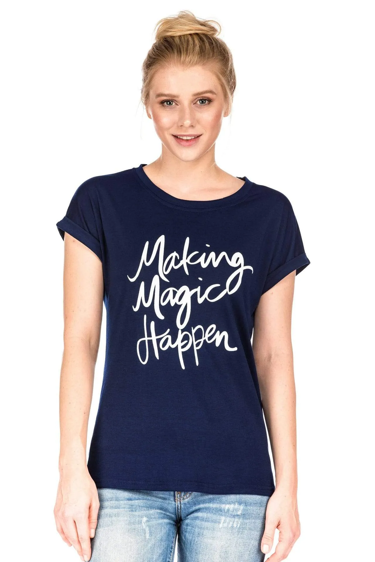 Haute Edition Making Magic Happen Tee sold by Daily Haute product image thumbnail 2