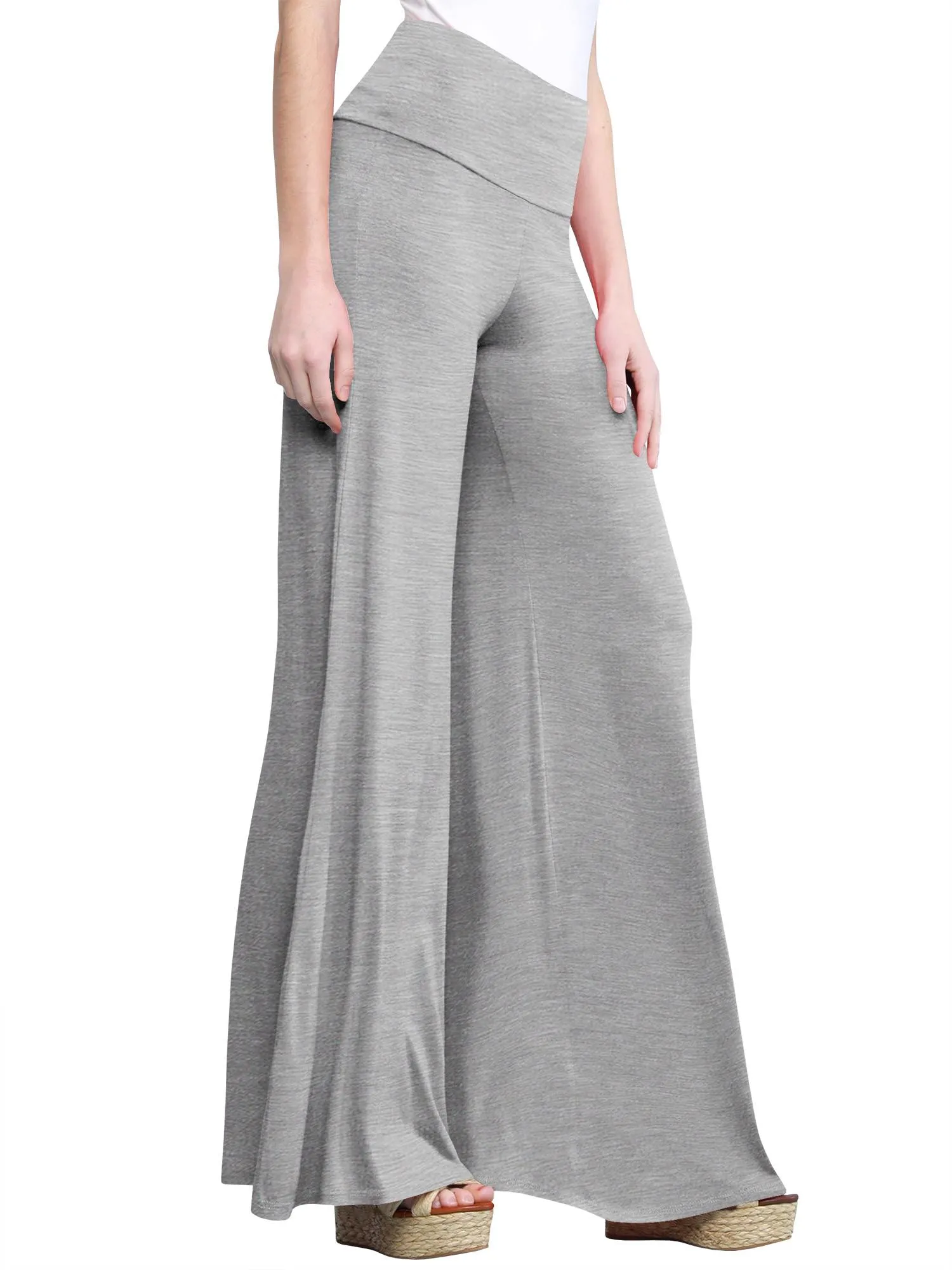 Women's Casual Comfy Wide Leg Palazzo Lounge Pants sold by Daily Haute product image thumbnail 5