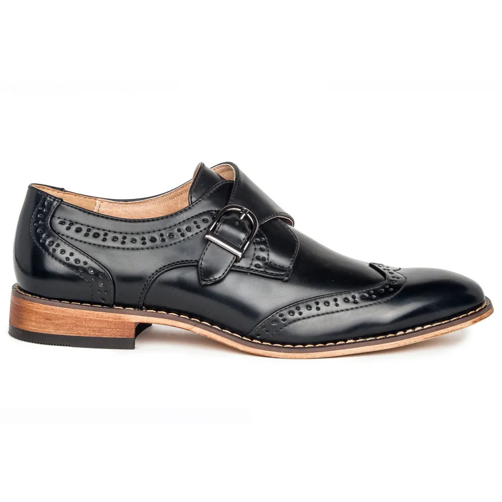 UV Signature Men's Monk Strap Wing-Tip Dress Shoes sold by Daily Haute product image thumbnail 2