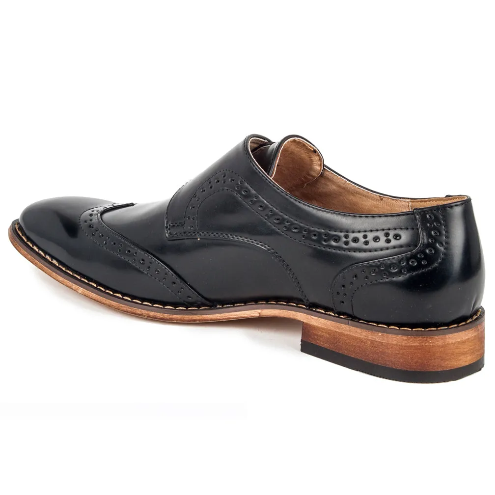 UV Signature Men's Monk Strap Wing-Tip Dress Shoes sold by Daily Haute product image thumbnail 3