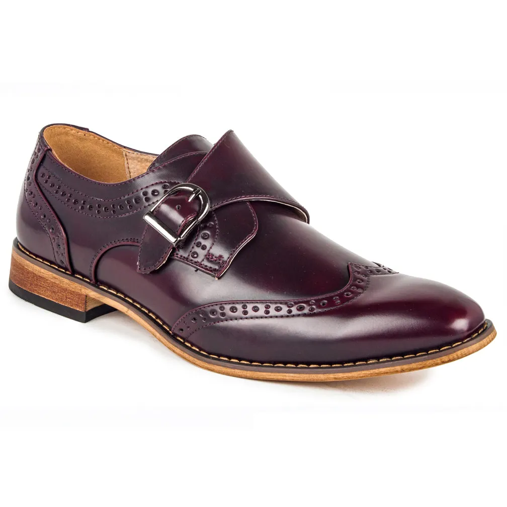 UV Signature Men's Monk Strap Wing-Tip Dress Shoes sold by Daily Haute product image thumbnail 4