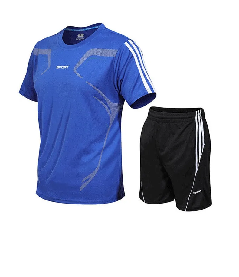 Braveman Men's Active Workout 2-Piece T-Shirt and Athletic Shorts Set sold by Daily Haute product image thumbnail 4