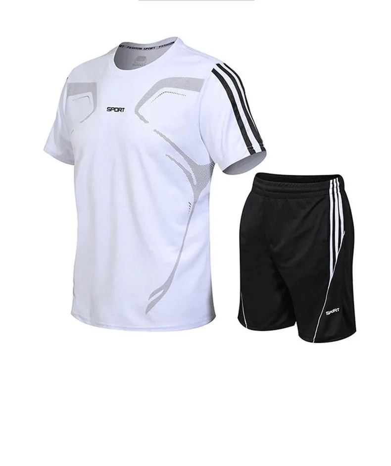 Braveman Men's Active Workout 2-Piece T-Shirt and Athletic Shorts Set sold by Daily Haute product image thumbnail 2