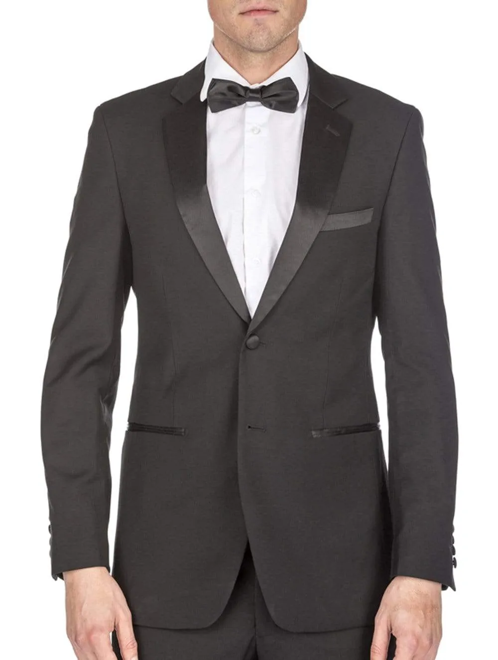 Men's Classic Fit Notch Lapel Tuxedo sold by Daily Haute product image thumbnail 2