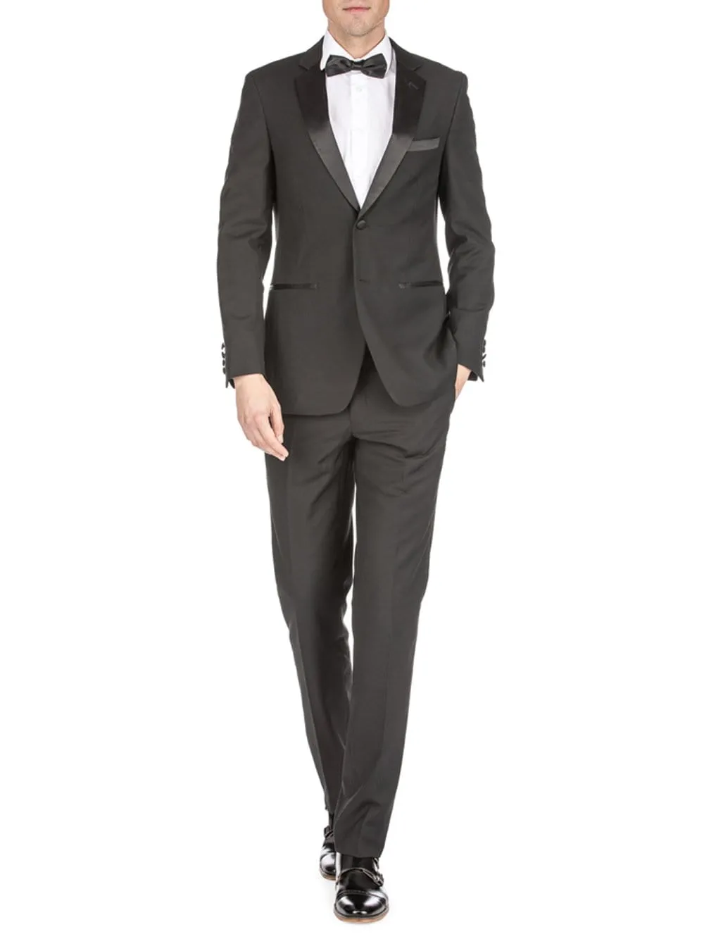Men's Classic Fit Notch Lapel Tuxedo sold by Daily Haute