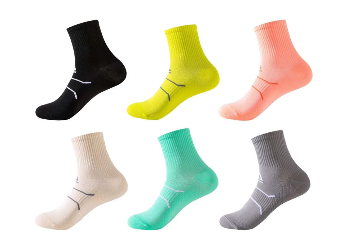 6-Pack Unisex Massage Arch Support Performance Recovery Compression Ankle Socks sold by Daily Haute