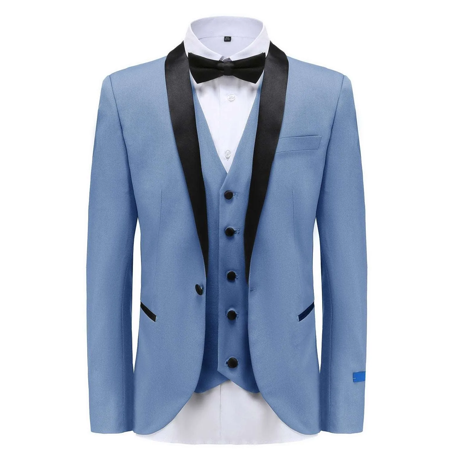 Men's 3-Piece Shawl Lapel Slim Fit Tuxedo Set sold by Daily Haute product image thumbnail 4