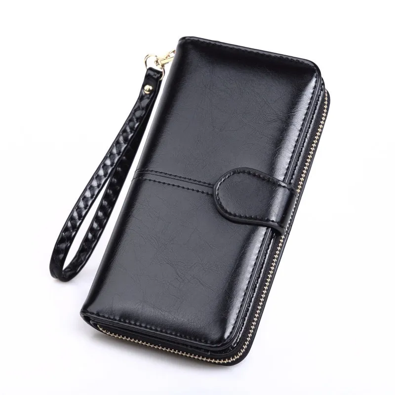 Haute Edition Women's Full Zip Wallet & Phone Holder With Wrist Strap sold by Daily Haute product image thumbnail 2