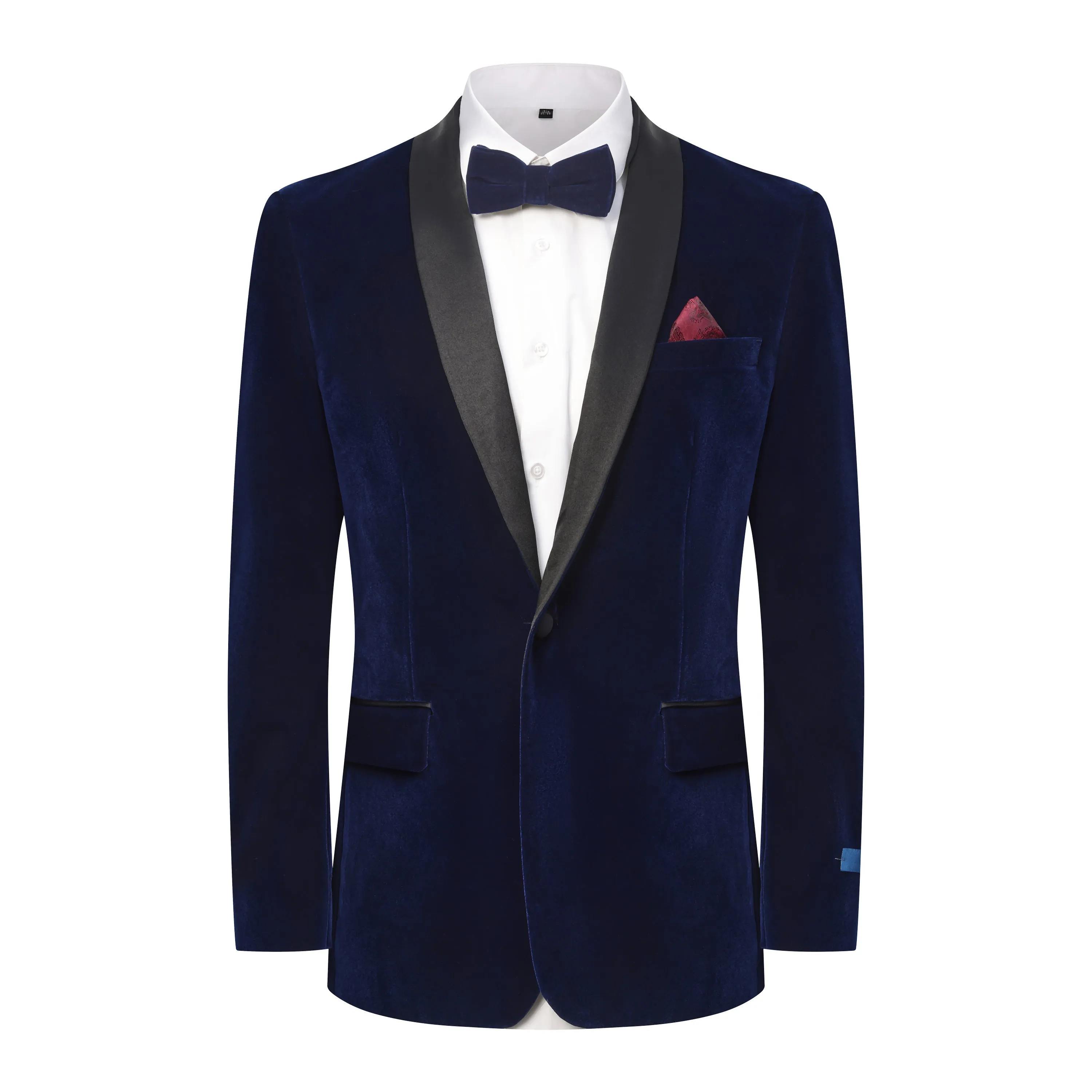 Men's Slim-Fit Velvet Shawl Lapel Tuxedo Set sold by Daily Haute