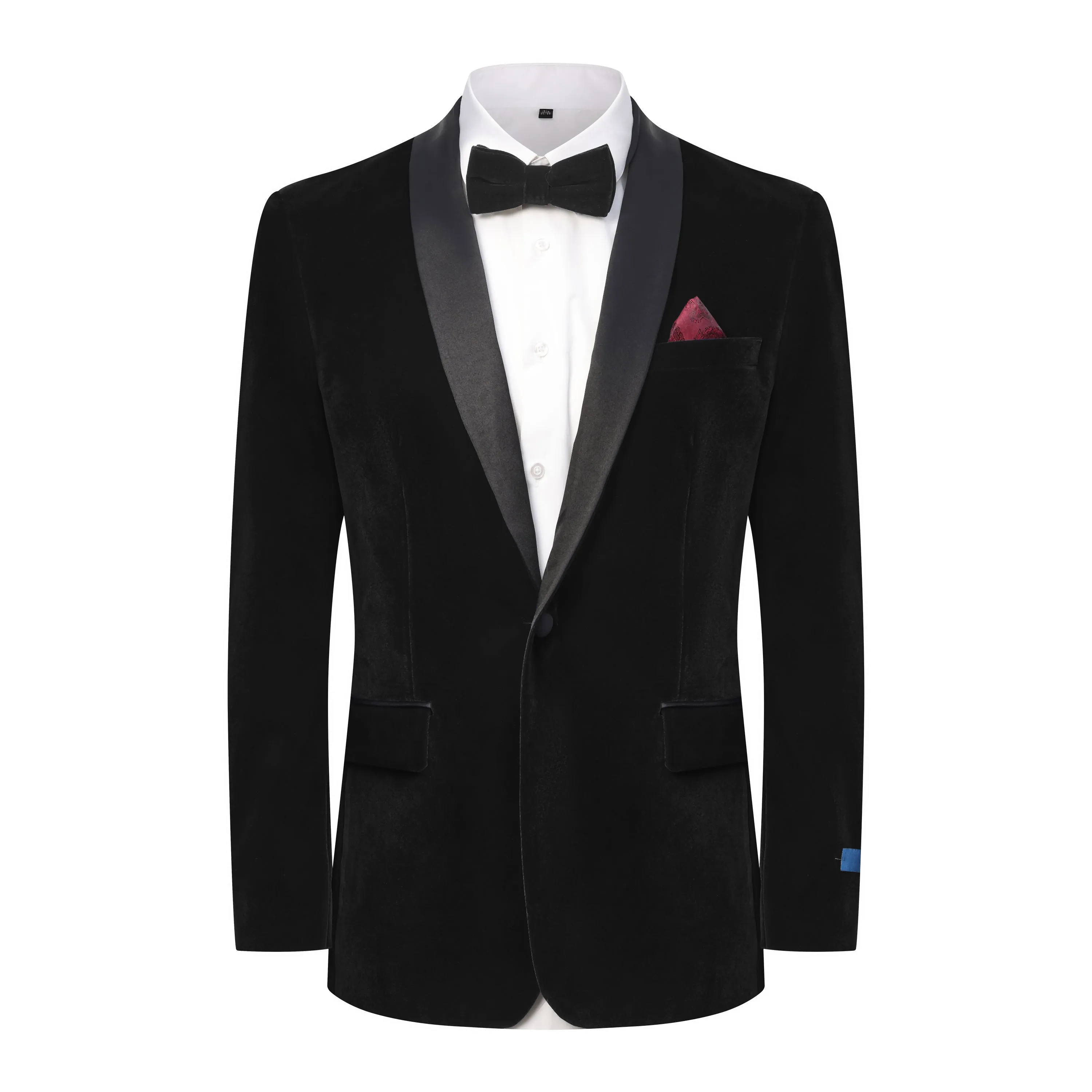 Men's Slim-Fit Velvet Shawl Lapel Tuxedo Set sold by Daily Haute