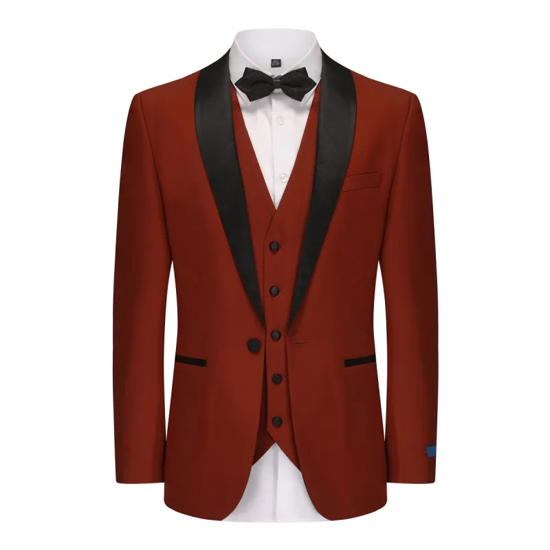 Men's 3-Piece Shawl Lapel Slim Fit Tuxedo Set sold by Daily Haute