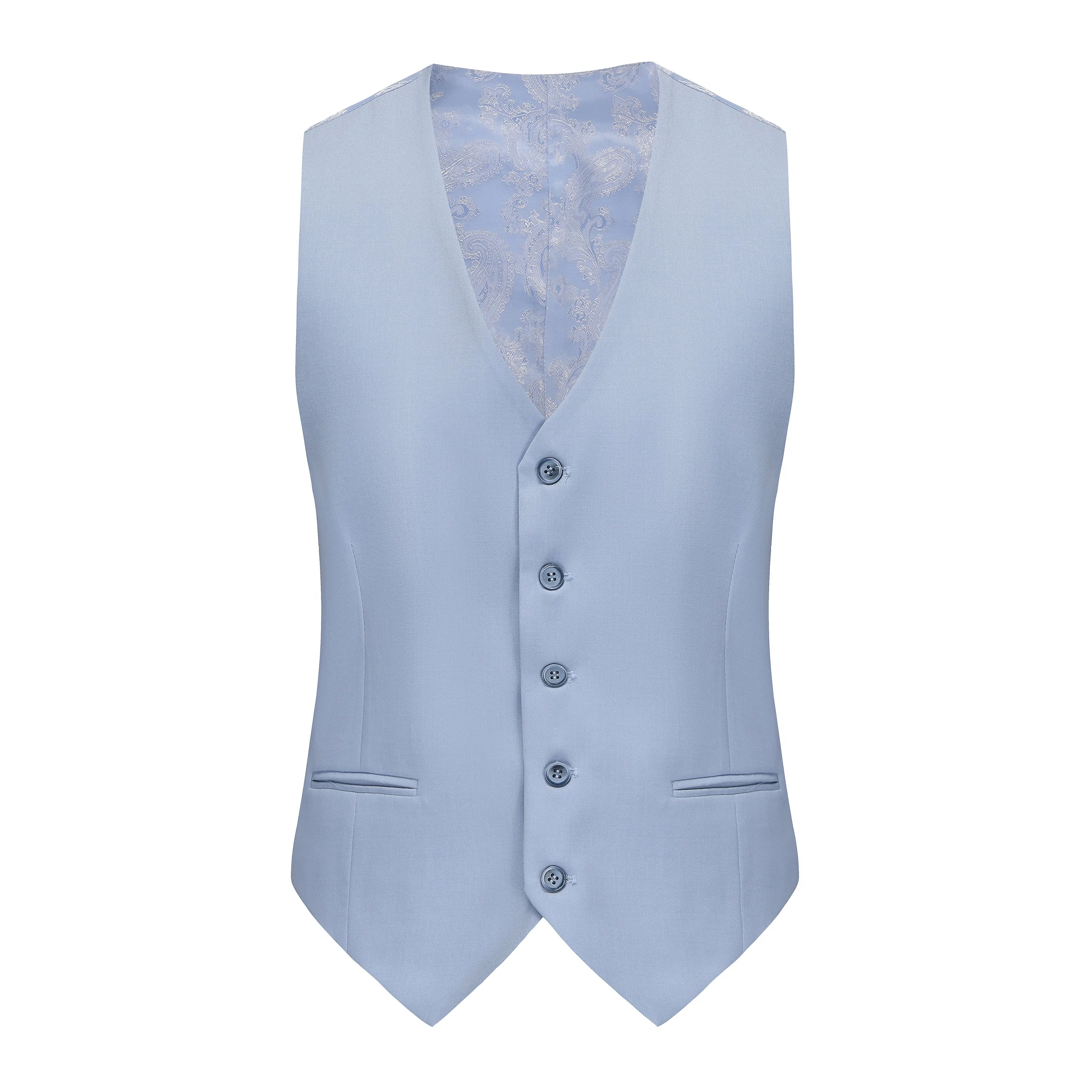 Men's 3-Piece Classic Fit Performance Stretch Suit sold by Daily Haute product image thumbnail 5