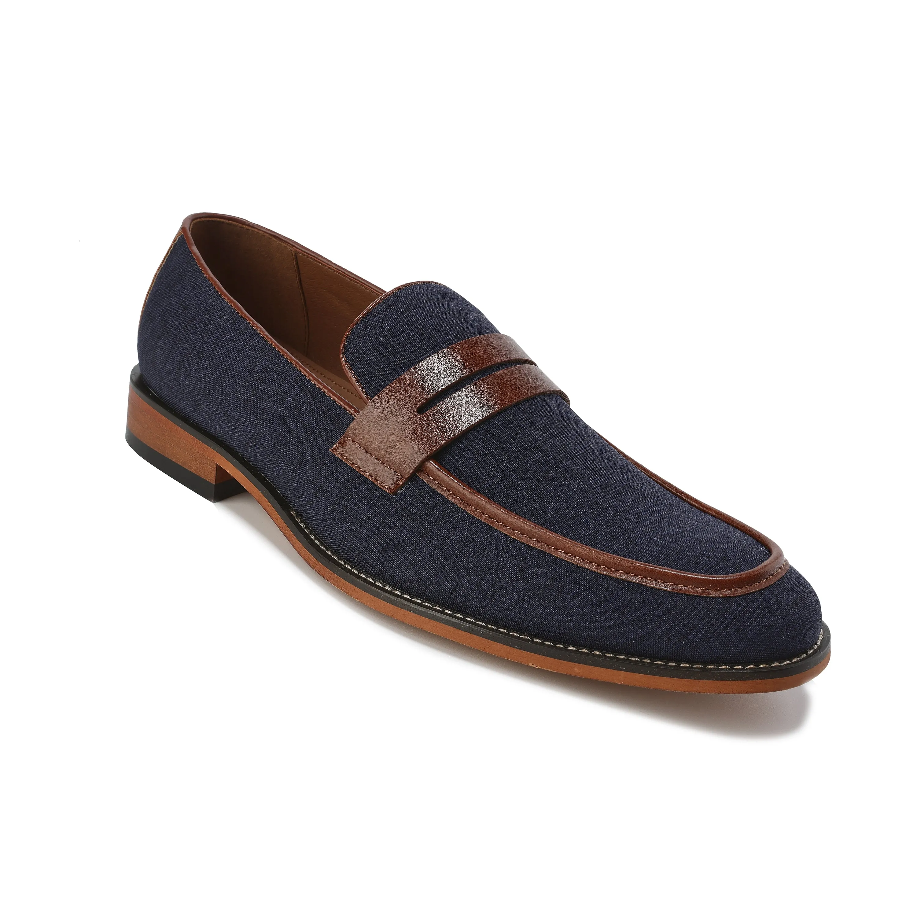 Gino Vitale Moc Toe Penny Slip On Loafer sold by Daily Haute product image thumbnail 5