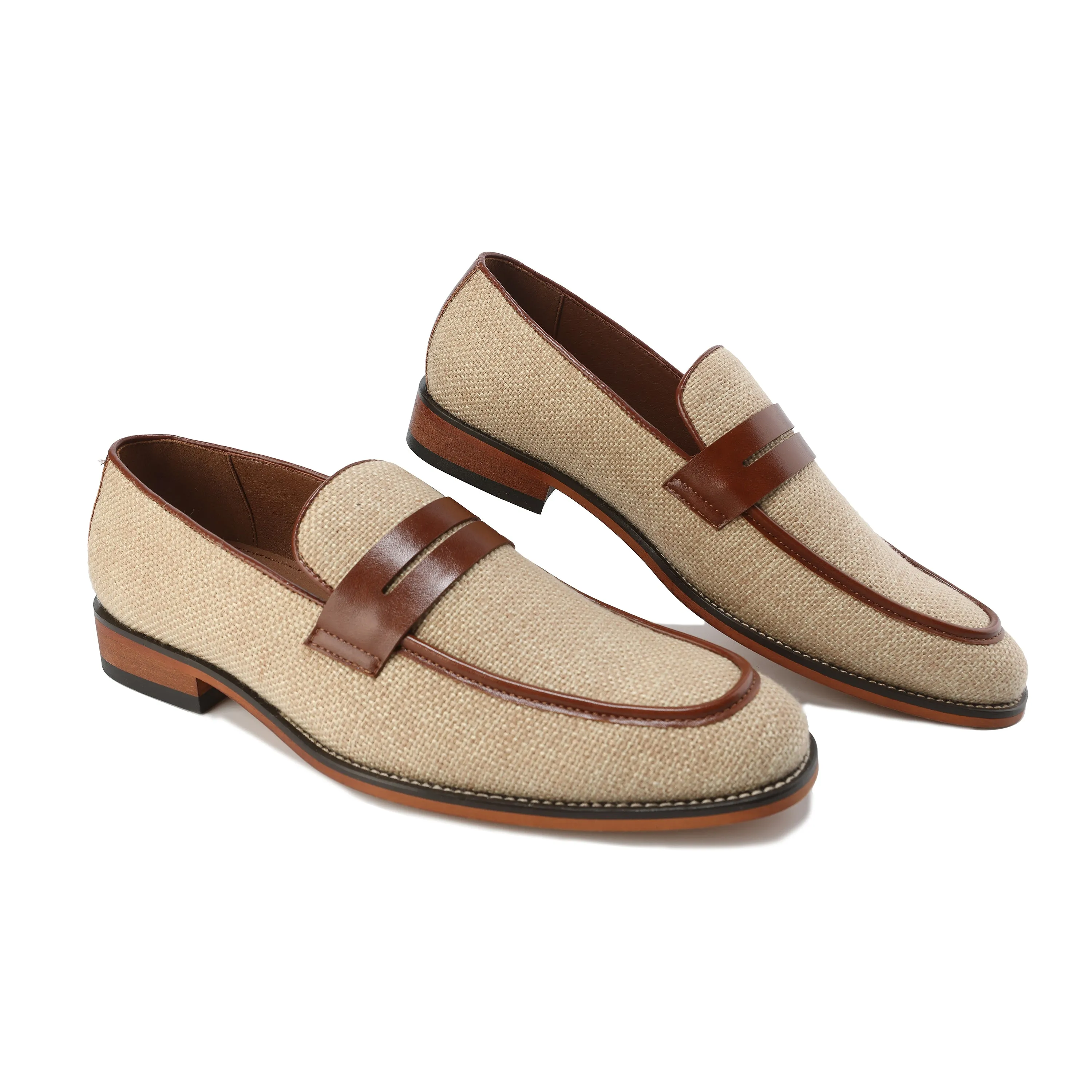 Gino Vitale Moc Toe Penny Slip On Loafer sold by Daily Haute product image thumbnail 2