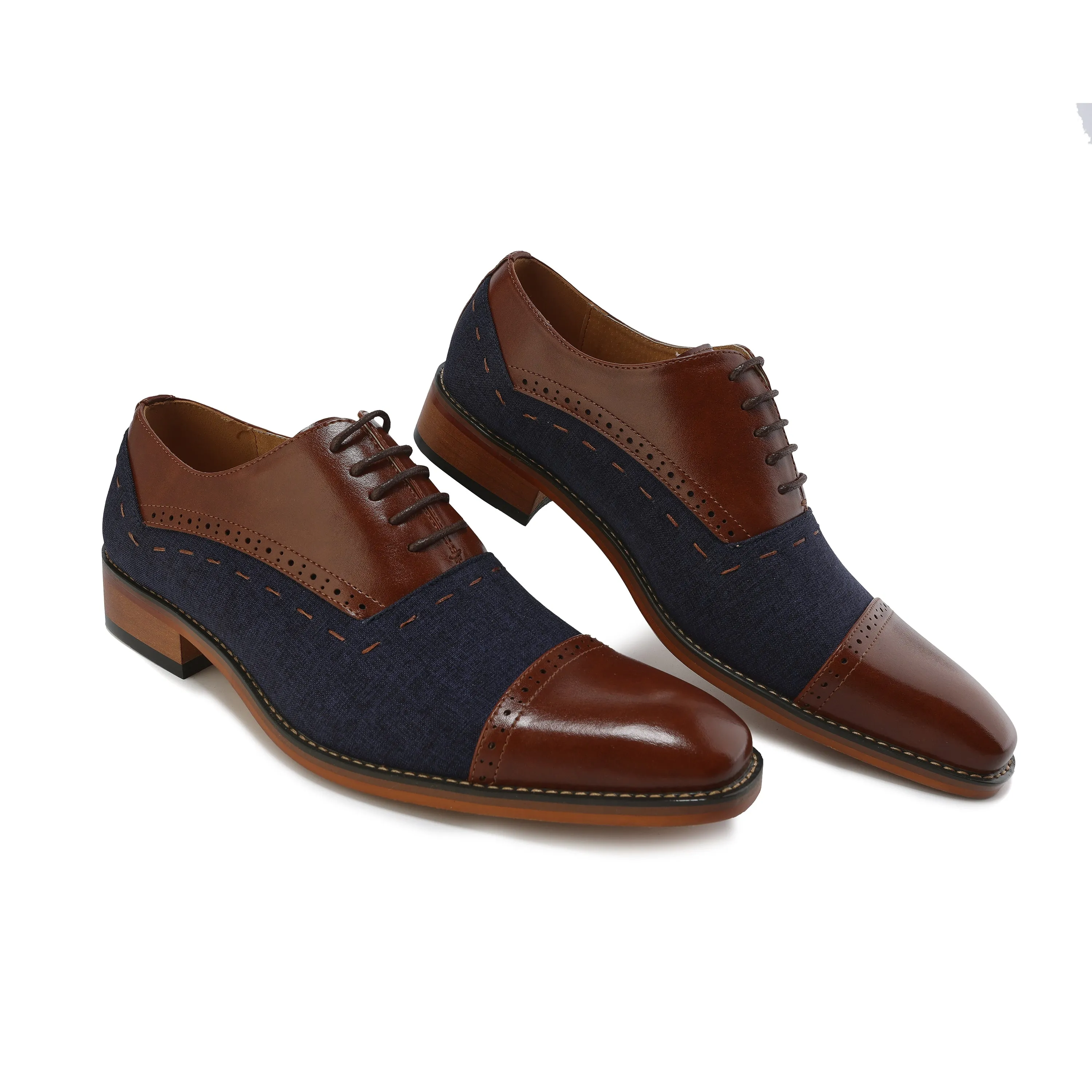 Men's Lace-Up Cap Toe Oxford sold by Daily Haute product image thumbnail 2