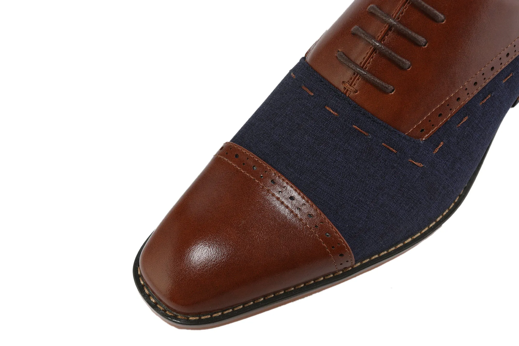 Men's Lace-Up Cap Toe Oxford sold by Daily Haute product image thumbnail 4