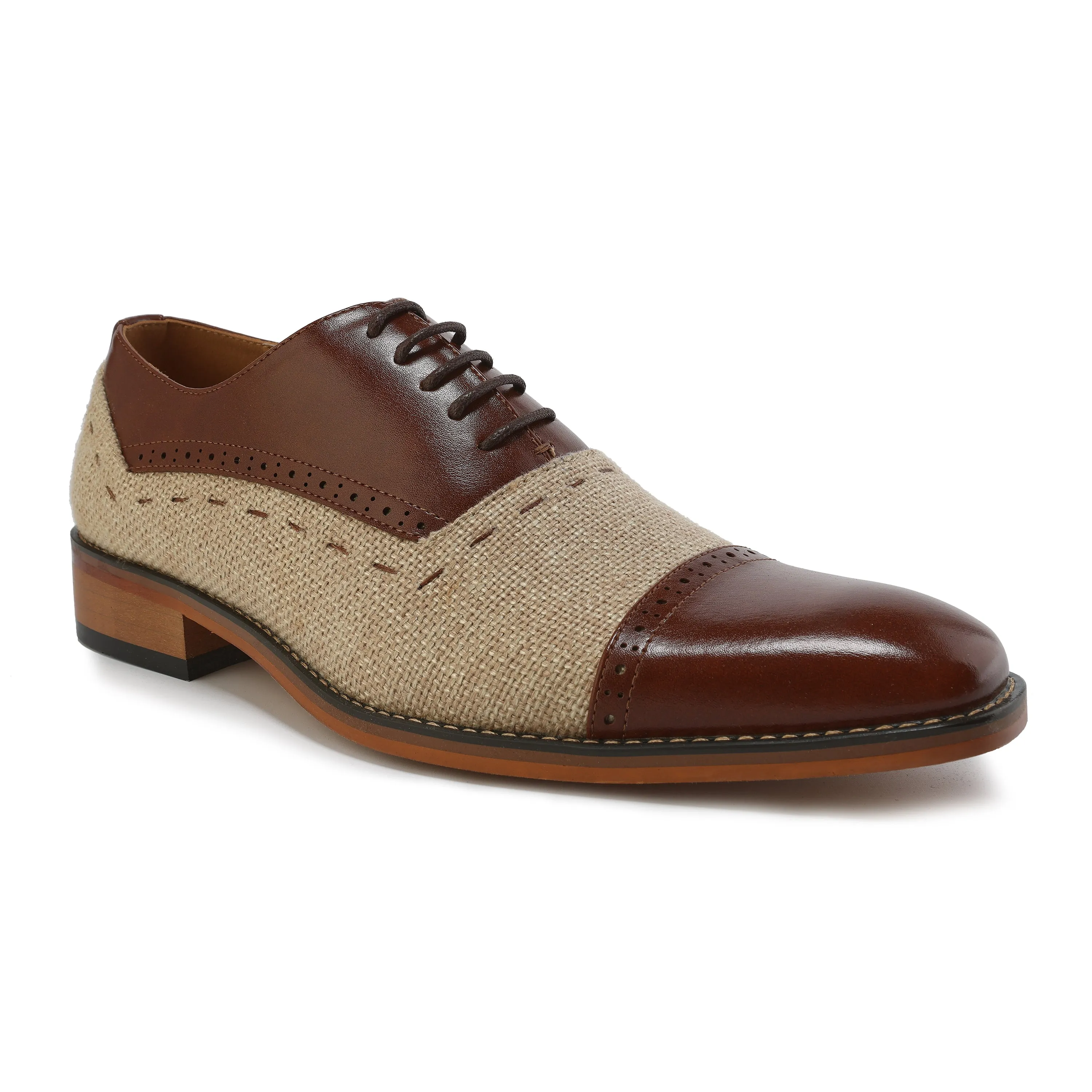Men's Lace-Up Cap Toe Oxford sold by Daily Haute product image thumbnail 5