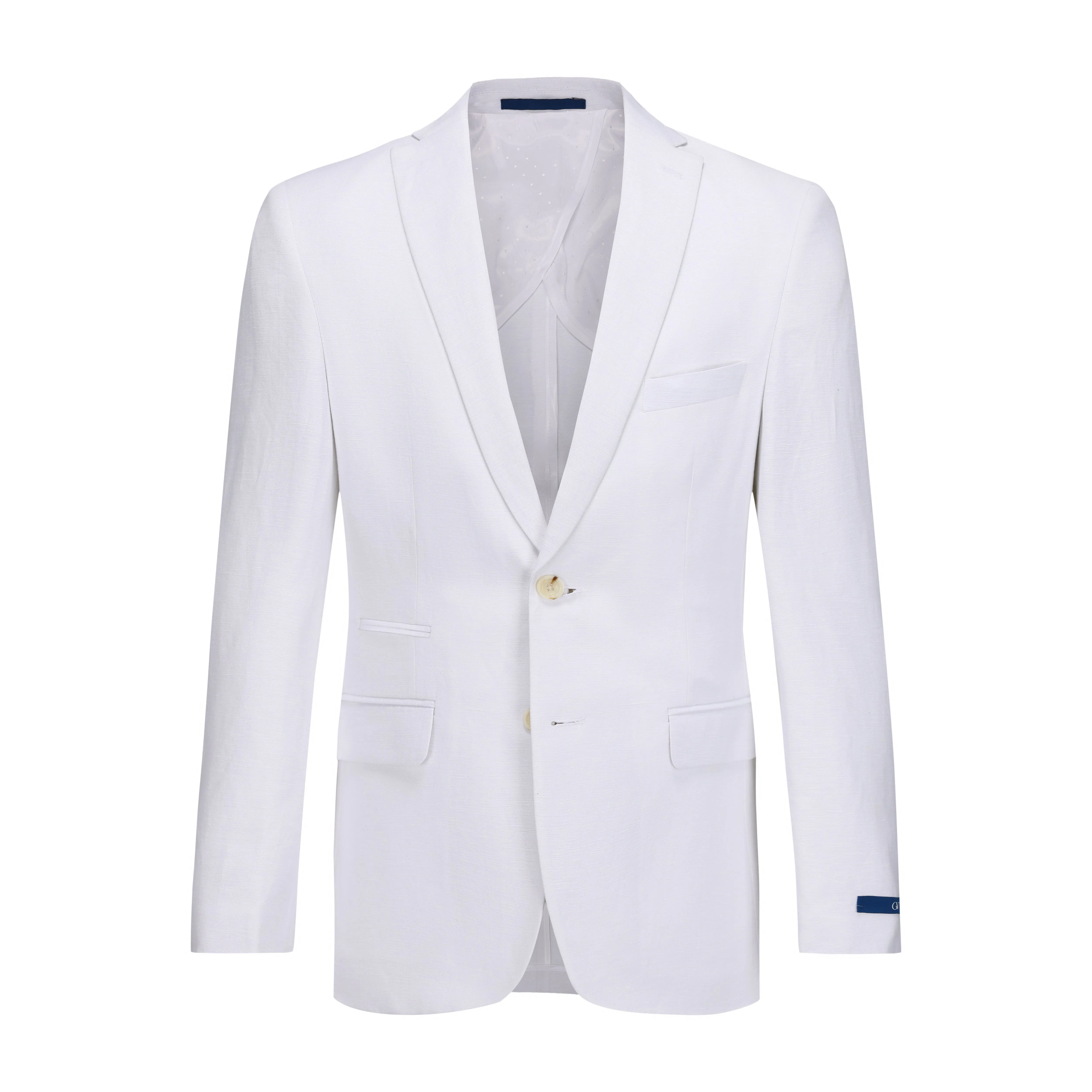 Gino Vitale Men's Slim Fit Linen-Blend Blazer sold by Daily Haute product image thumbnail 3