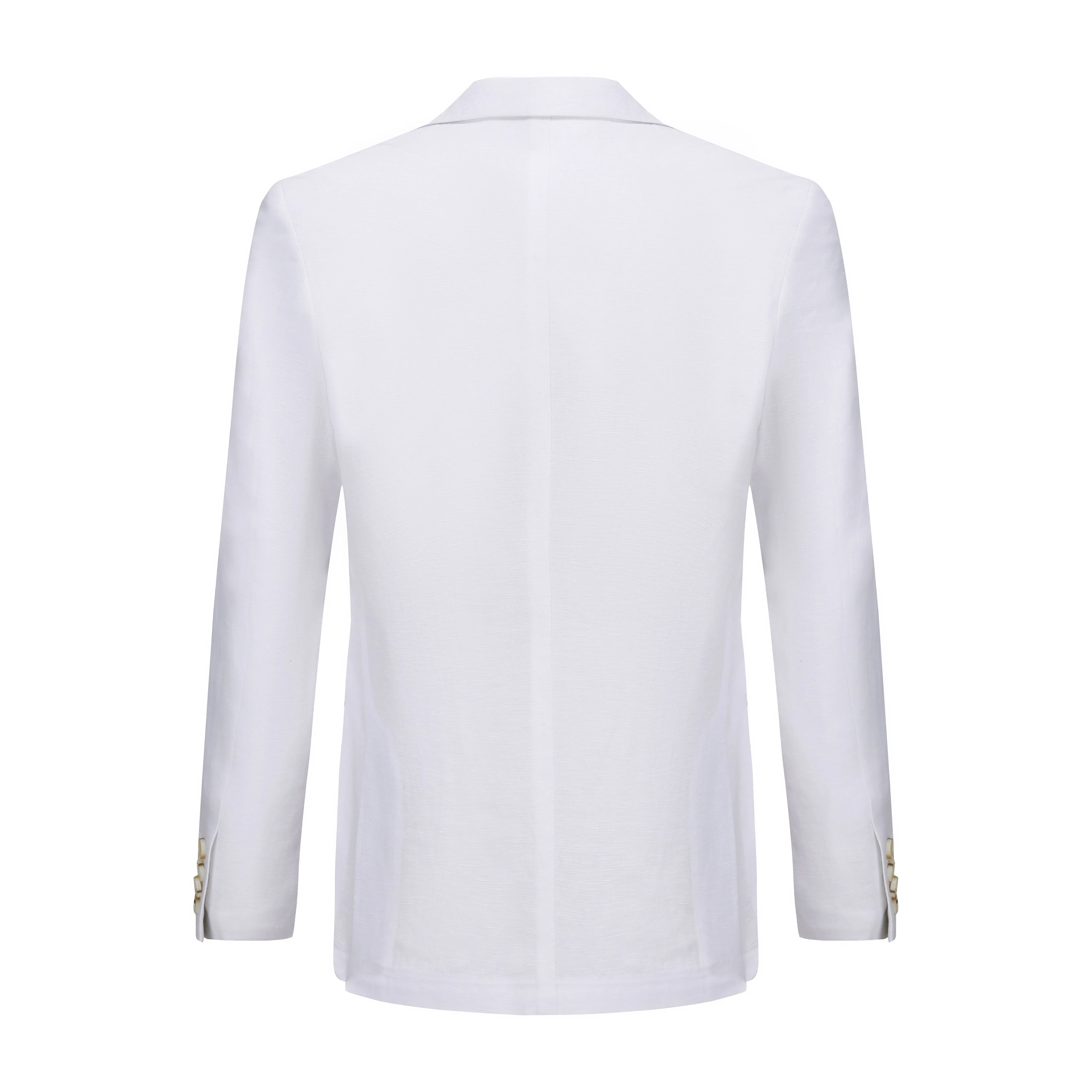 Gino Vitale Men's Slim Fit Linen-Blend Blazer sold by Daily Haute product image thumbnail 4