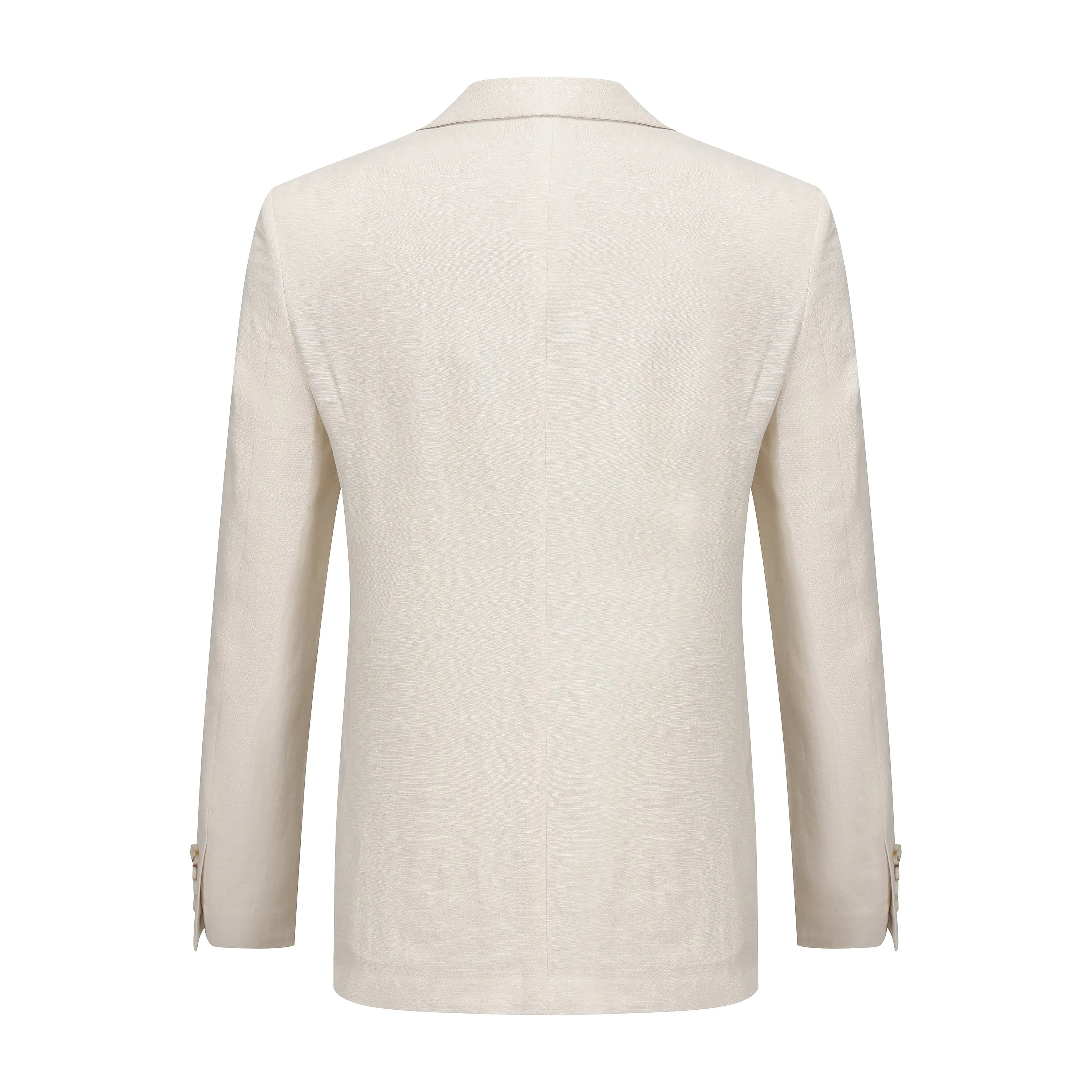 Gino Vitale Men's Slim Fit Linen-Blend Blazer sold by Daily Haute product image thumbnail 2