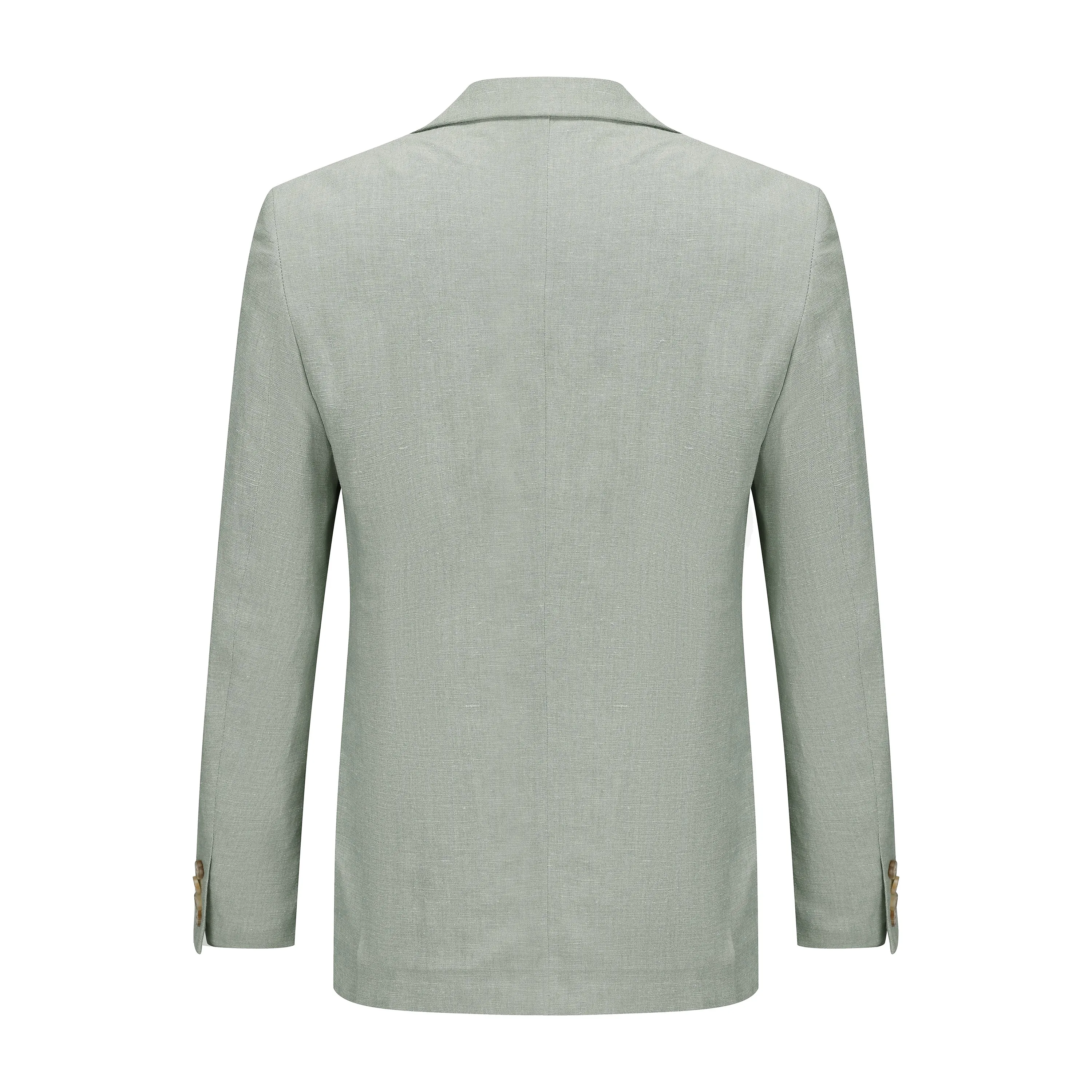 Gino Vitale Men's Slim Fit Linen-Blend Blazer sold by Daily Haute product image thumbnail 4