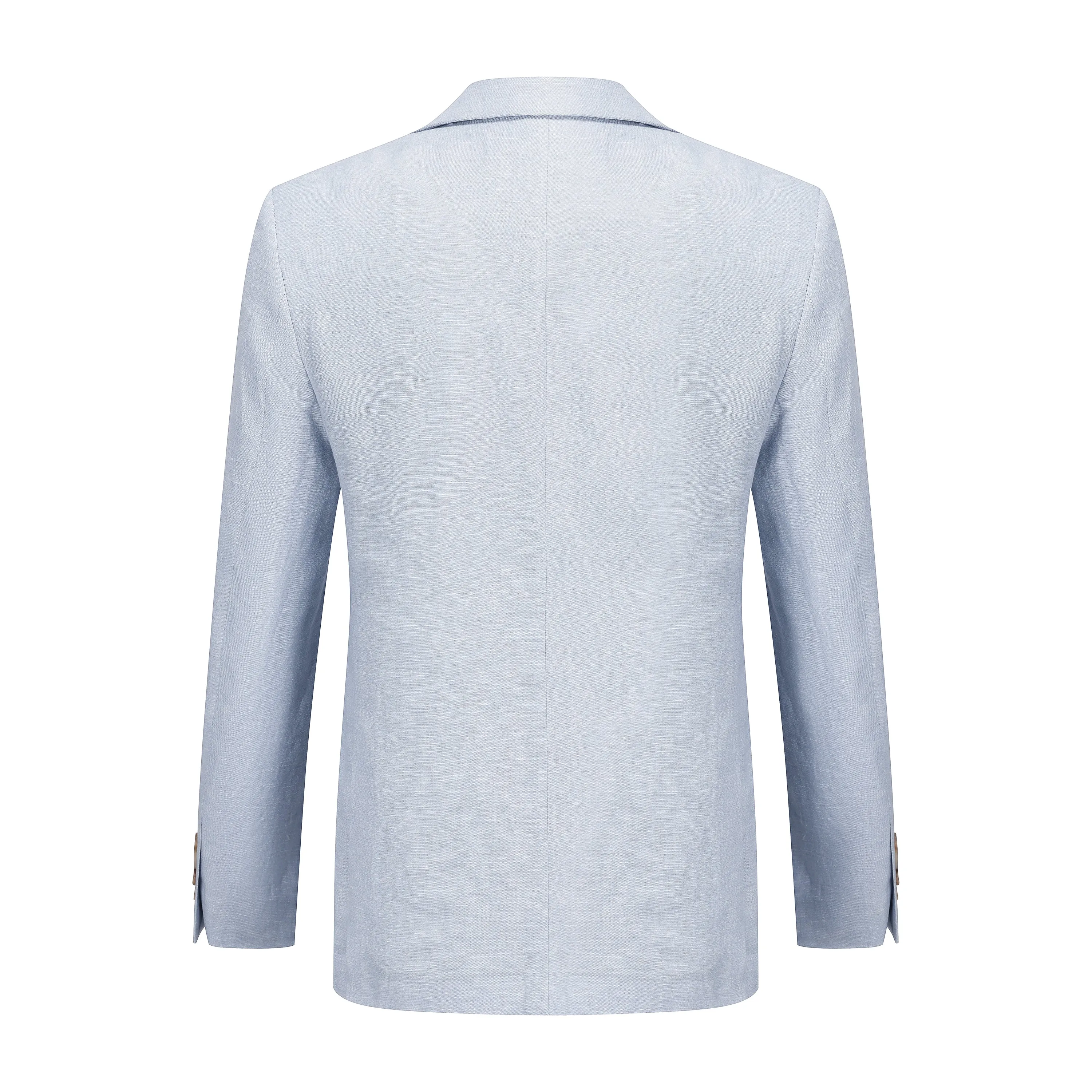 Gino Vitale Men's Slim Fit Linen-Blend Blazer sold by Daily Haute product image thumbnail 2