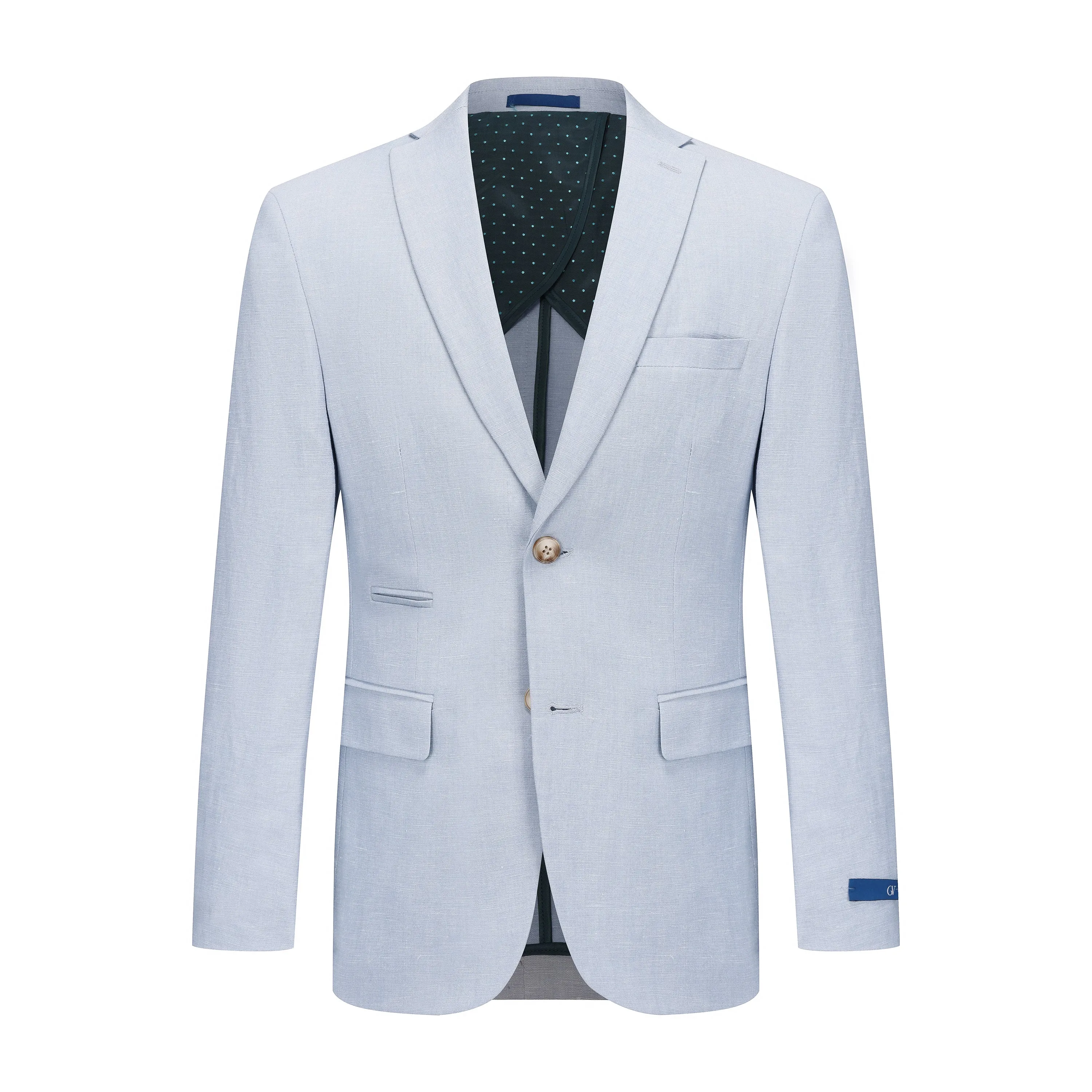 Gino Vitale Men's Slim Fit Linen-Blend Blazer sold by Daily Haute