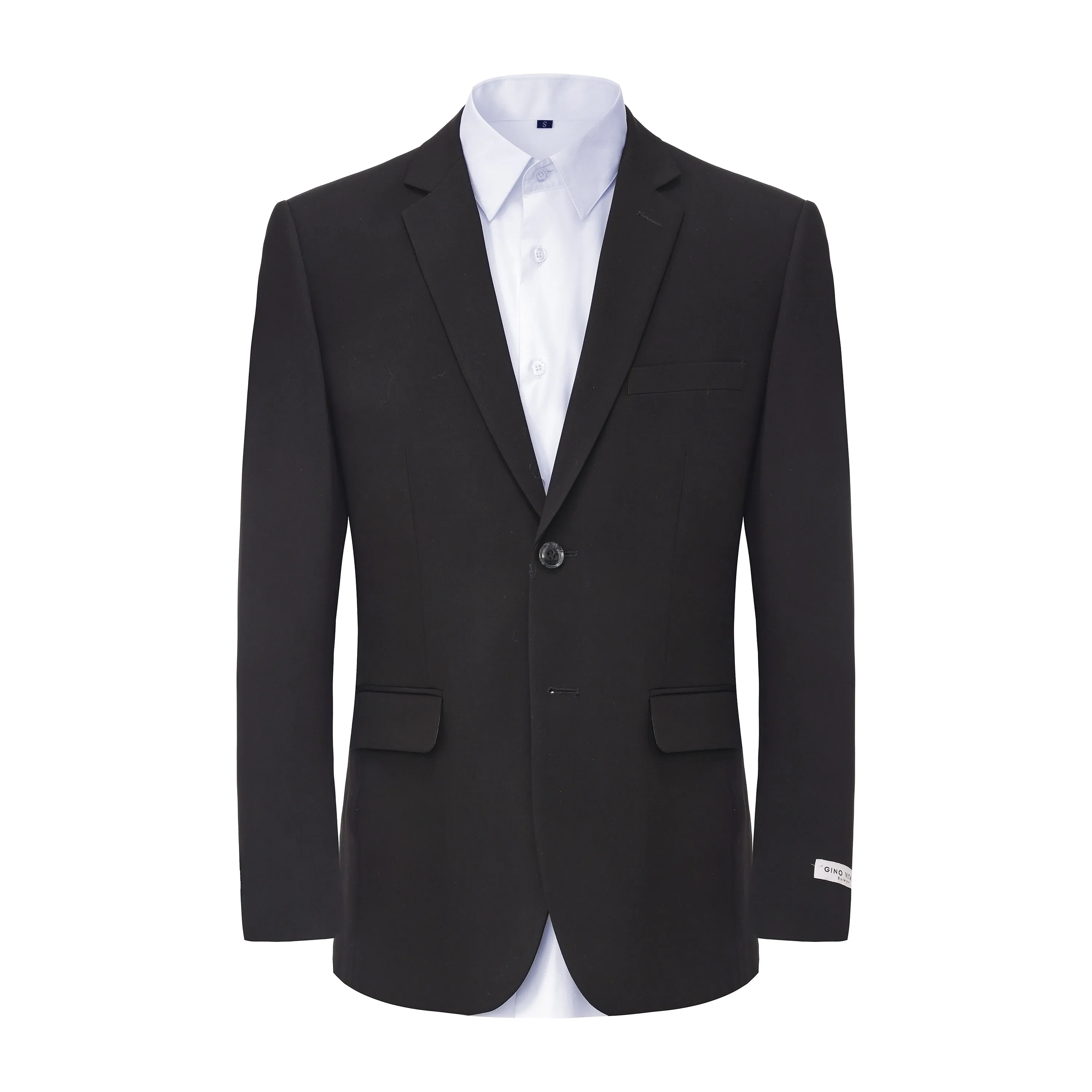 Men's 2-Piece 4-Way Stretch Notch Lapel Slim Fit Suit sold by Daily Haute product image thumbnail 4