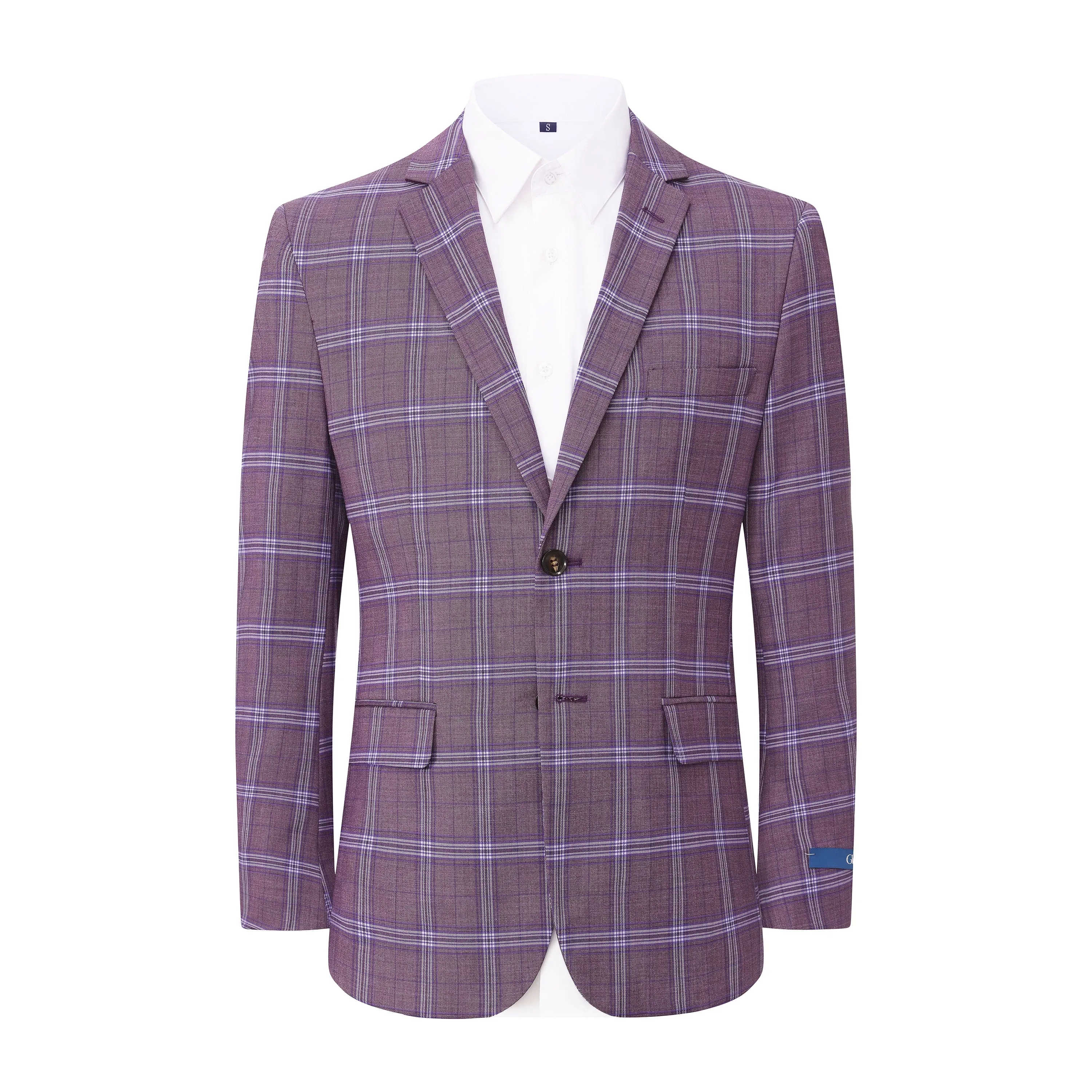 Men's Plaid Slim Fit Sportcoat sold by Daily Haute product image thumbnail 4