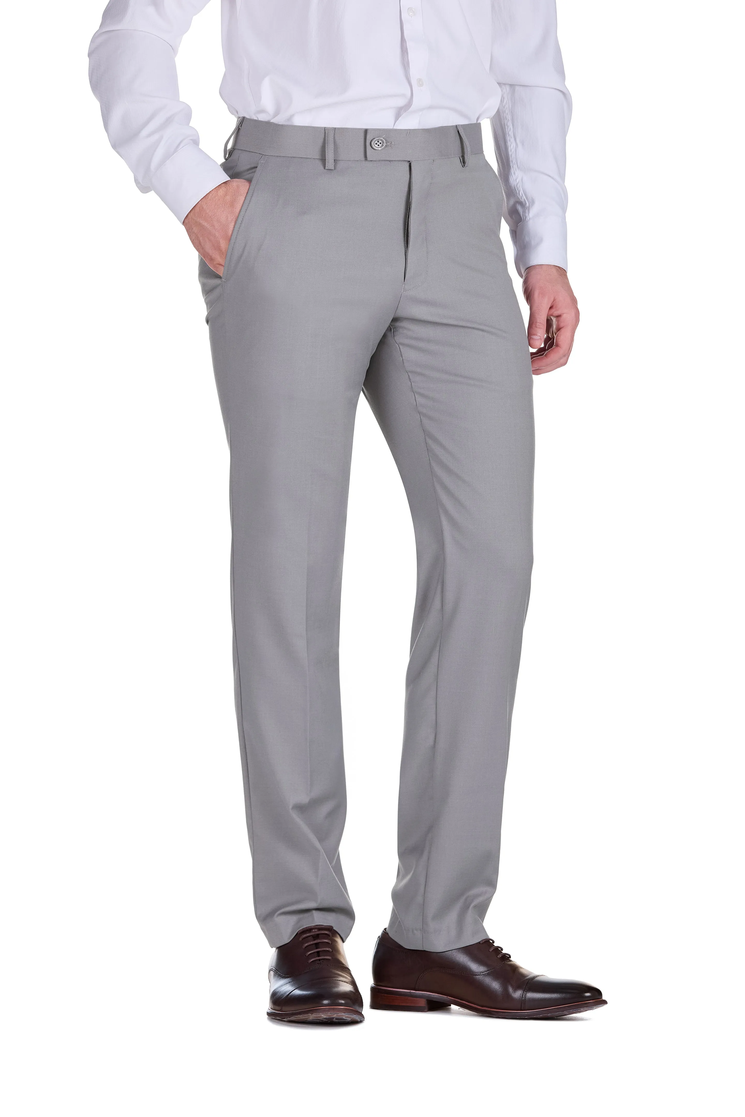 Men's Slim Fit Stretch Dress Pants sold by Daily Haute product image thumbnail 2