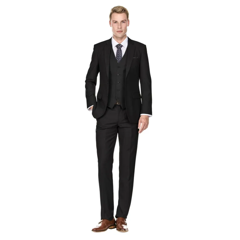 Men's Signature 3-Piece Slim Fit Suit made by Daily Haute