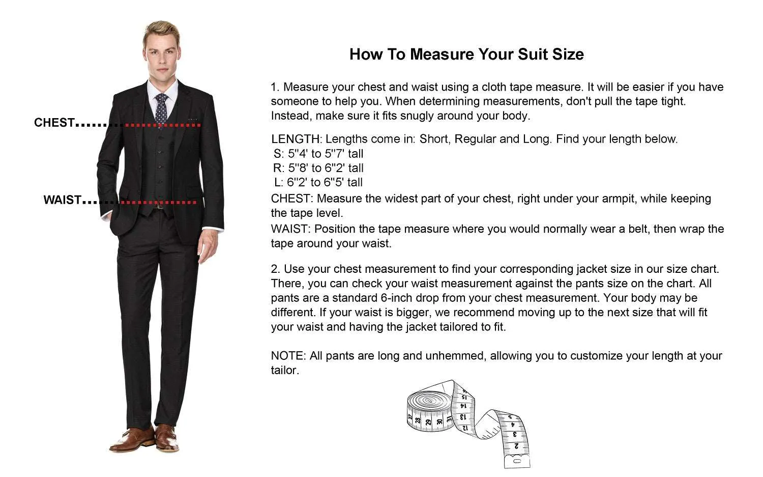 Braveman Men's Classic Fit 2PC Suits sold by Daily Haute product image thumbnail 3