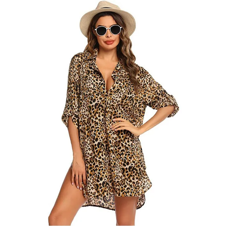 Haute Edition Women's Pullover Swim Beachwear Cover up Tunic Dress sold by Daily Haute product image thumbnail 4
