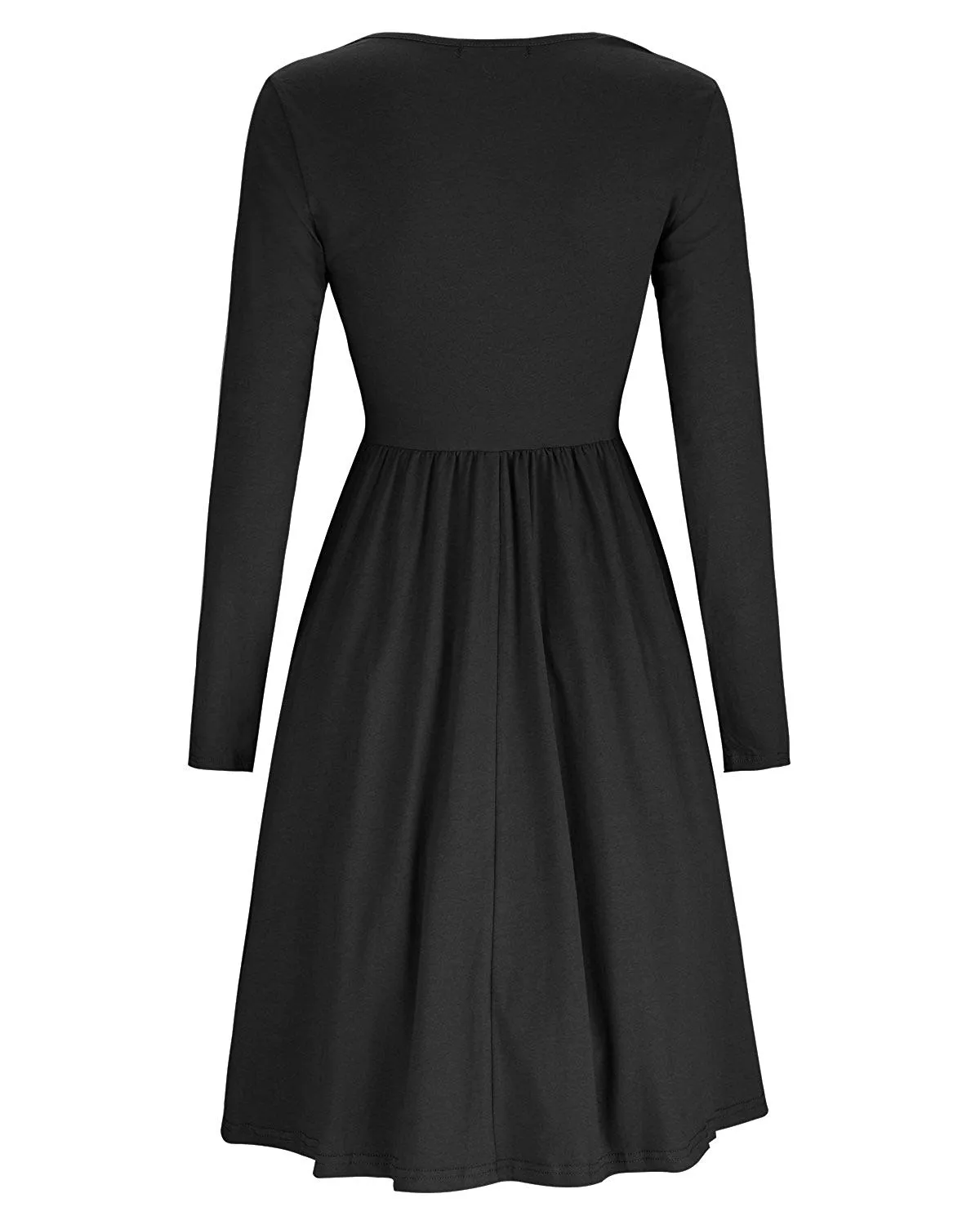 Haute Edition Women's Long Sleeve Button Down Dress with Pockets sold by Daily Haute product image thumbnail 3