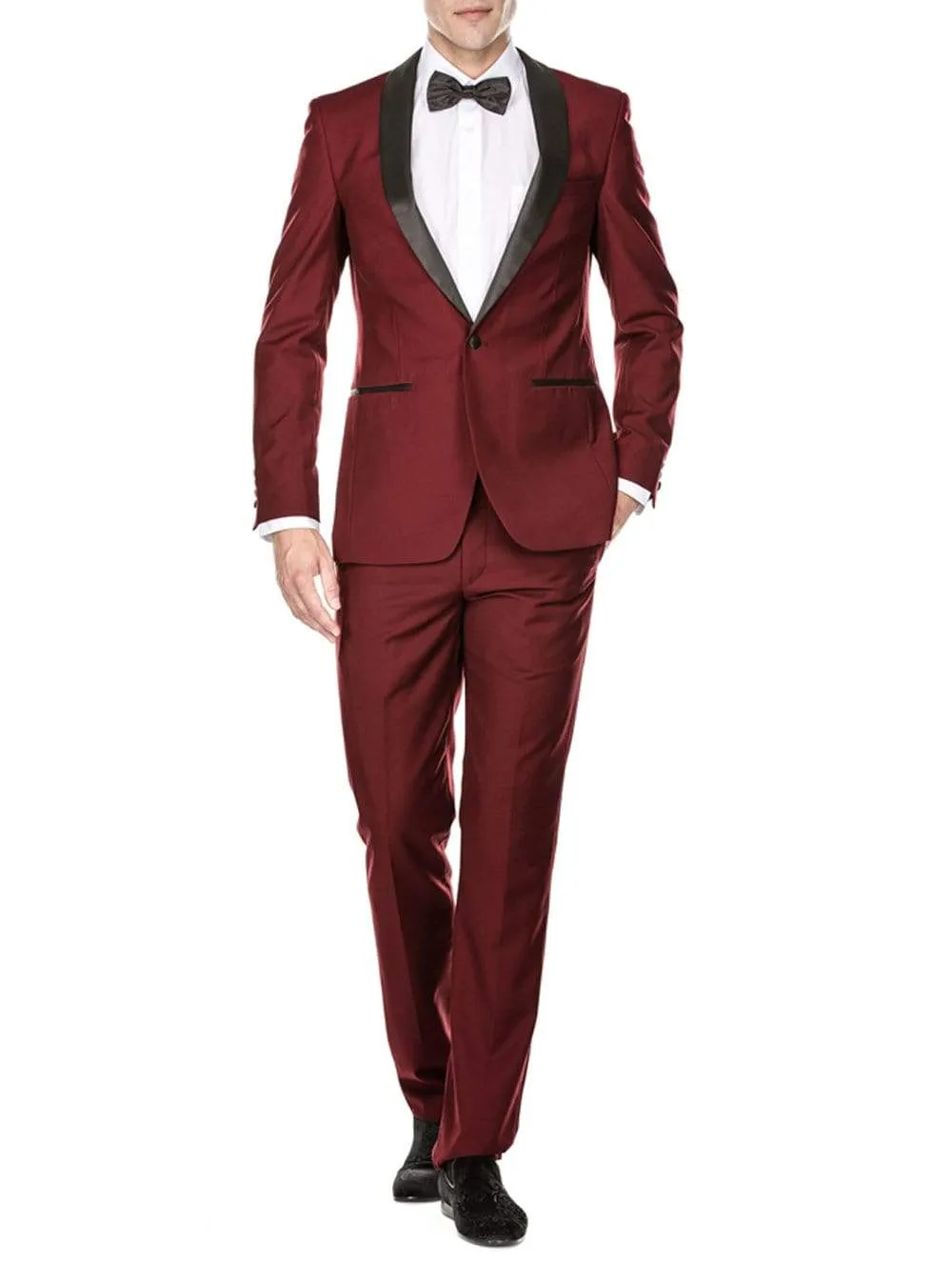 Men's Slim Fit Shawl Lapel Tuxedo sold by Daily Haute