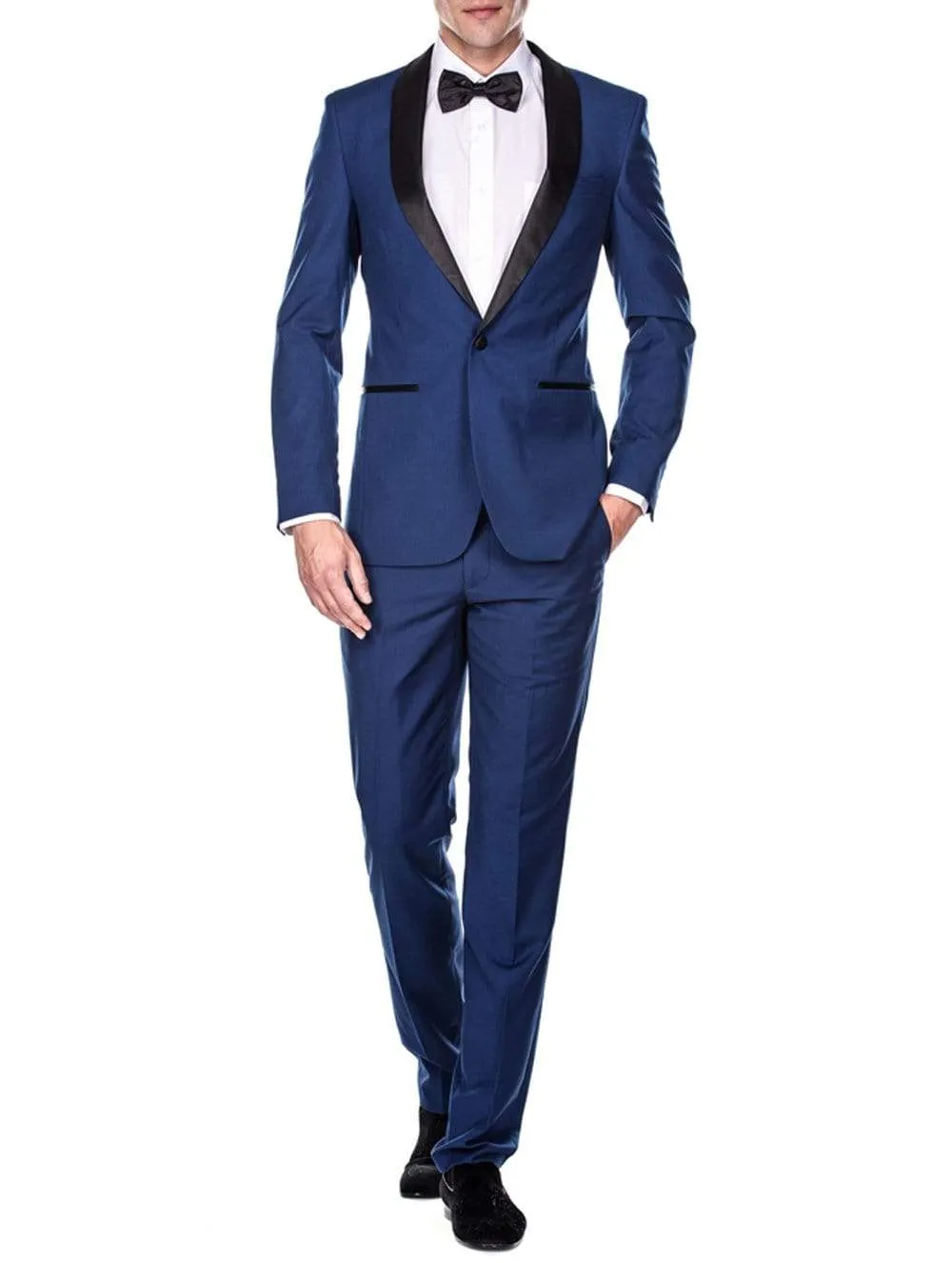 Men's Slim Fit Shawl Lapel Tuxedo sold by Daily Haute product image thumbnail 5
