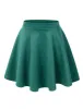 Women's Basic Versatile Stretchy Flared Casual Mini Skater Skirt sold by Daily Haute