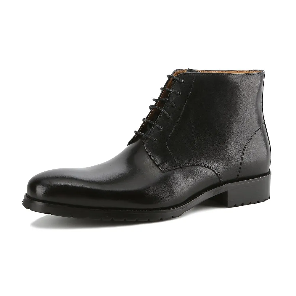 Gino Vitale Men's Handcrafted Genuine Leather Lace-Up Dress Boot sold by Daily Haute