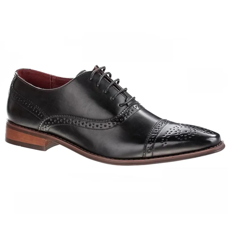Signature Men's Brogue Cap Toe Dress Shoes sold by Daily Haute