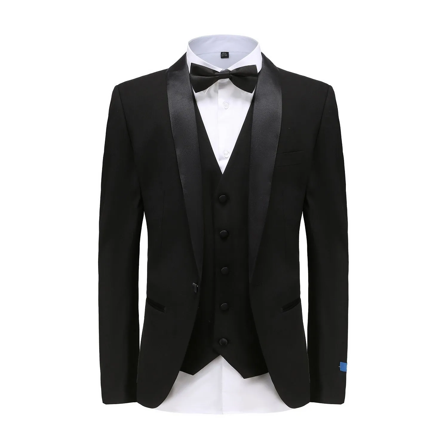 Men's 3-Piece Shawl Lapel Slim Fit Tuxedo Set sold by Daily Haute