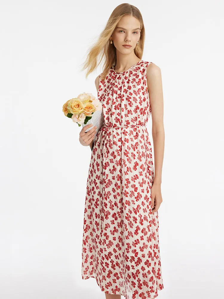 Printed Dress And Knitted Cardigan Two-Piece Set sold by Goelia product image thumbnail 5