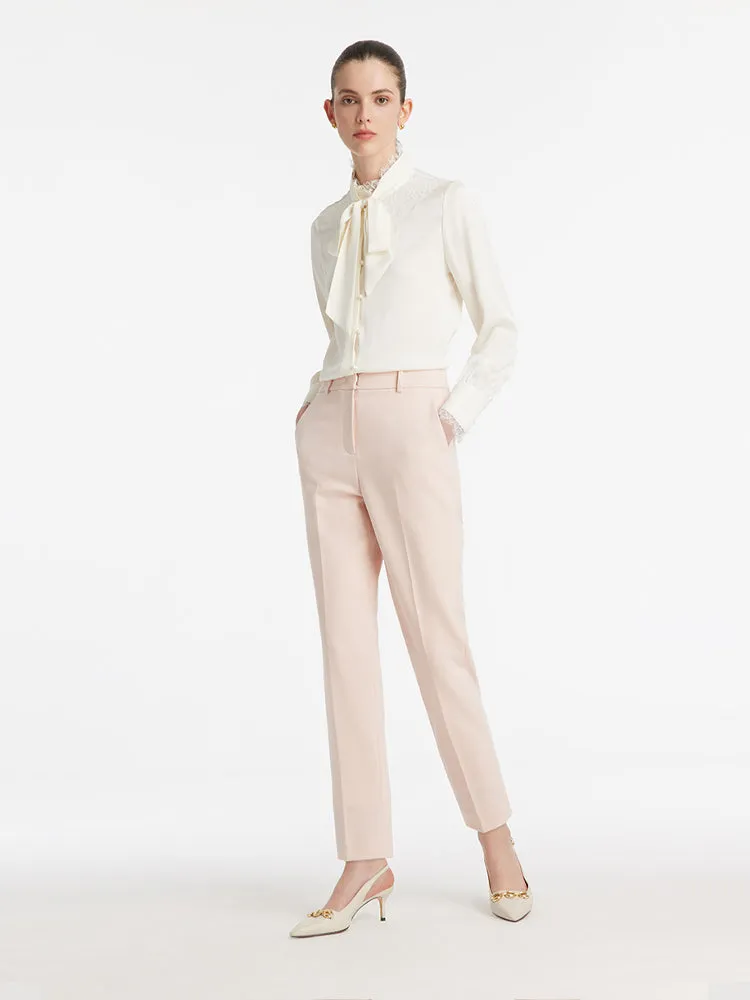 Worsted Wool Tapered Women Pants sold by Goelia product image thumbnail 3