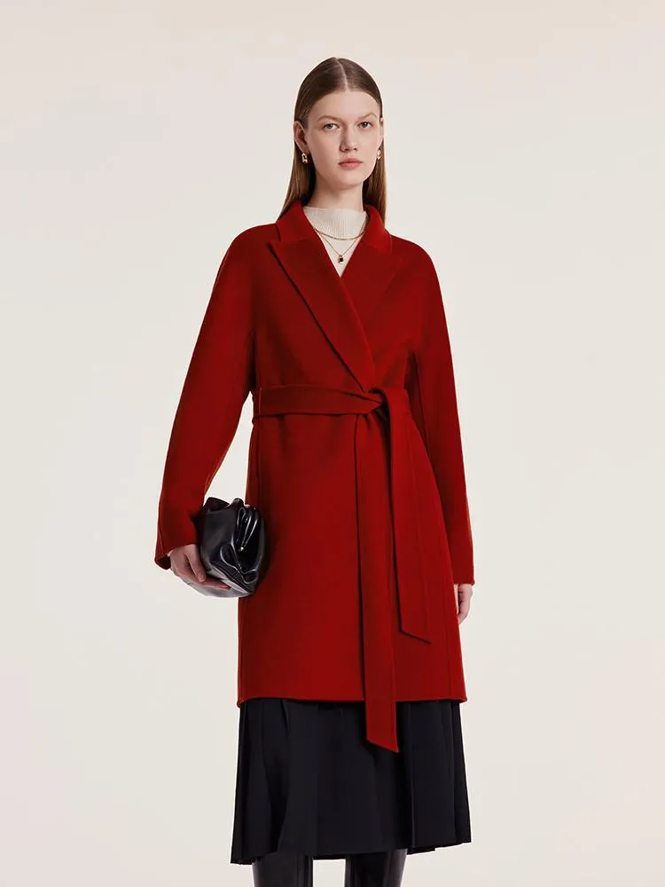 Tencel Wool Double-Faced Women Coat sold by Goelia product image thumbnail 3