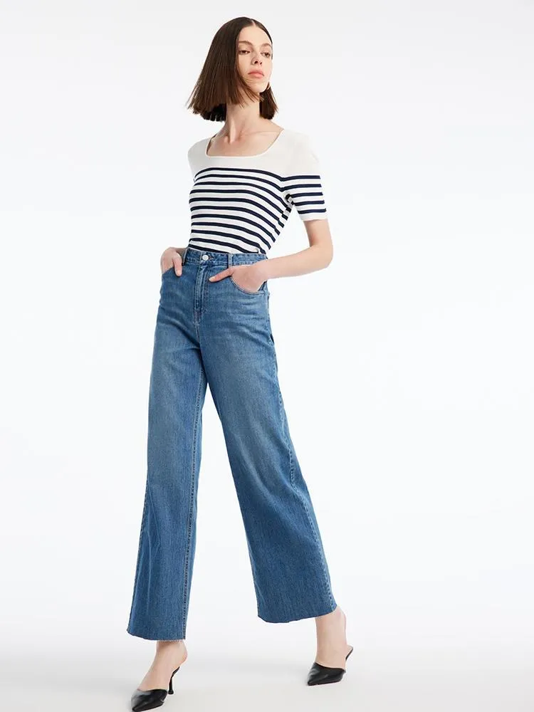 Striped Skinny Women Knit Top sold by Goelia product image thumbnail 3