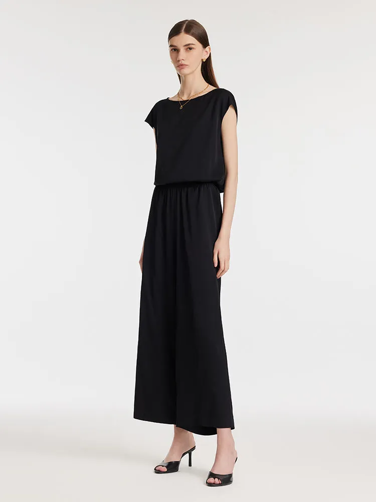 22 Momme Mulberry Silk Women Wide Leg Pants sold by Goelia product image thumbnail 2