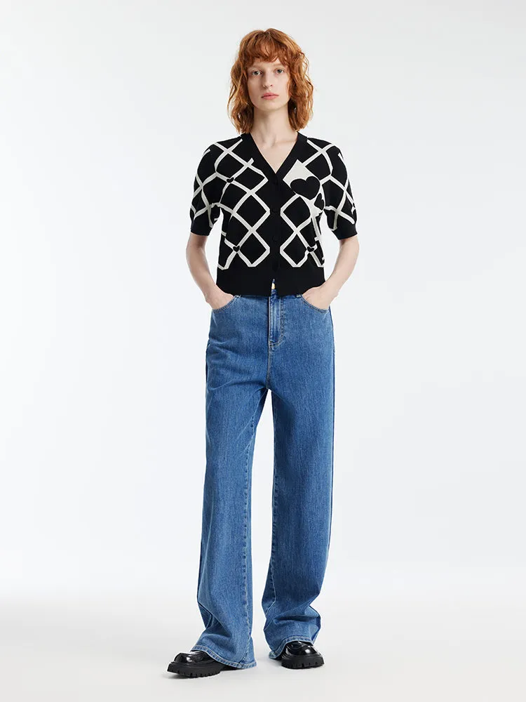 Denim Loose Straight Women Jeans sold by Goelia product image thumbnail 3